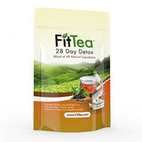 Fit Tea 28 Day Detox Herbal Weight Loss Tea Natural Weight Loss Body Cleanse and Appetite Control