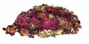 Herbs & Tea, Rosa De Castilla Rosebud Petals, 1/4-ounce Cellophane Bags (Pack of 4)