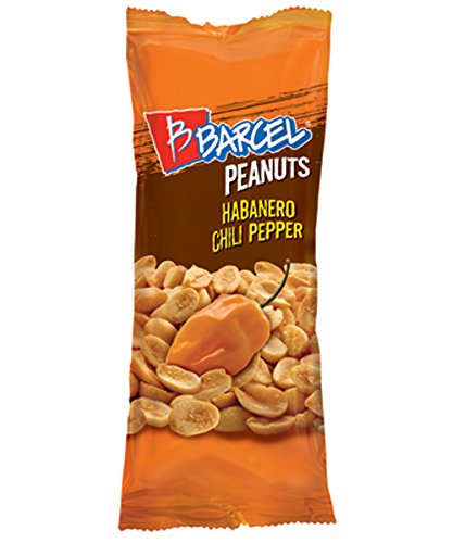 Barcel Peanuts Golden Habanero Chili Pepper 3.17 Bag Pack of 4