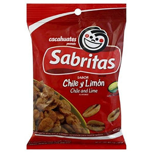 Sabritas Chile and Lime Peanuts, 7-ounce