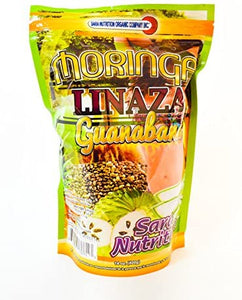 Natural Moringa Oleifera Premium Superfood Weight Loss Linaza Guanabana Flax Seed chia Aloe Vera,Cactus Pineapple caralluma Soursop 14 oz