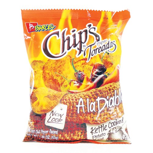 Potato Chips Toreadas a La Diabla 1.86oz (16 Ct)