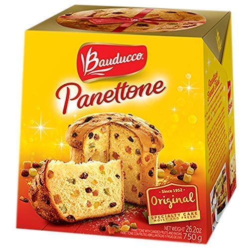 Panettone Specialty Cake Bauducco - 17.50 oz - Panettone Tradicional Bauducco - 500g