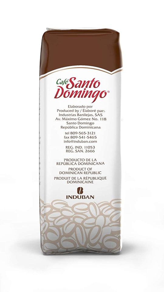 Santo Domingo Coffee, 16 oz Bag - 2 Pack, Whole Bean Coffee - Product from the Dominican Republic