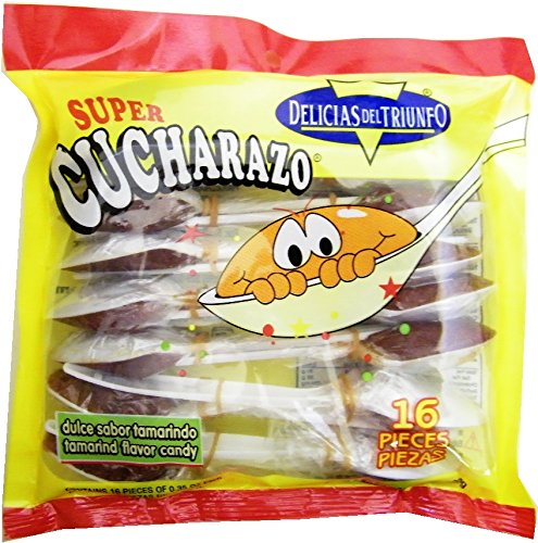 Mexican Soft Super Cucharazo Tamarind Flavor - 16 pcs