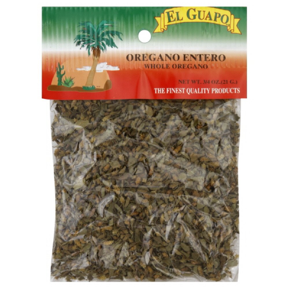 El Guapo Oregano Whole, 0.75-Ounce (Pack of 12)
