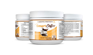 TakenutritionX Smart Coffee - Energy Support and Healthy Weight Loss Drink - Beverage for Enhancing Focus and Mood - Caffeine Brew for Metabolism and Clarity - Healthy Instant Powder Mix - 204g/7.20oz