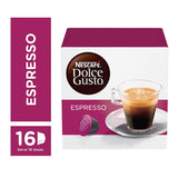 Nescafe Dolce Gusto for Nescafe Dolce Gusto Brewers, Espresso, 16 Count