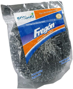 Fregon Jumbo Steel Scrubber, 6 Per Box