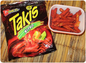 Barcel Takis Nitro Habanero Lime Corn Snack Big Bag 9.9 Oz Pack of 6