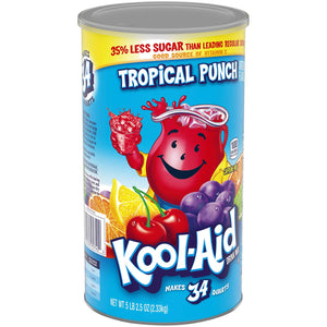 KOOL Aid Tropical Punch 34 quart, 82.5 Oz