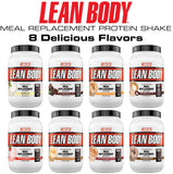 LABRADA Nutrition – Lean Body High Protein Meal Replacement Shake, Whey Protein Powder for Weight Loss and Muscle Growth, Chocolate, 2.47LB Tub