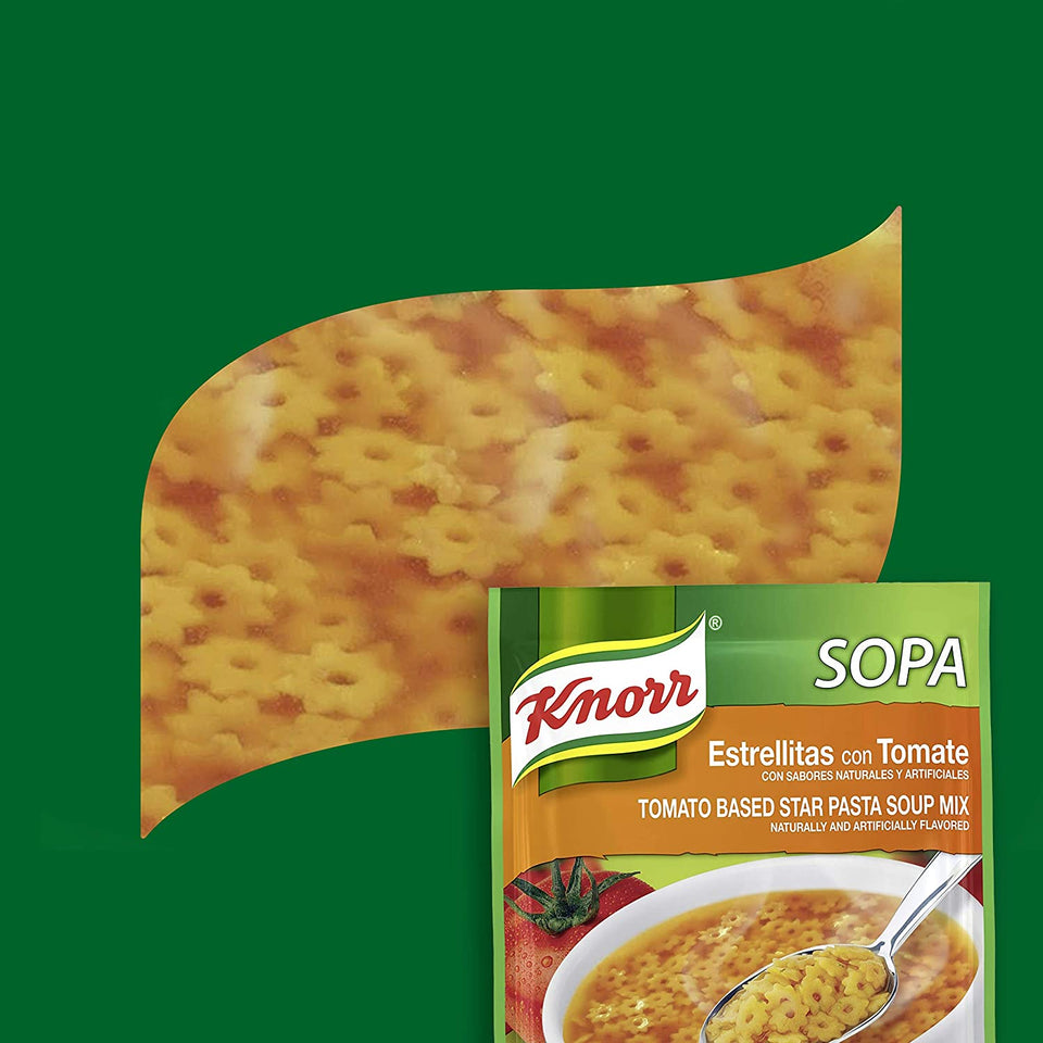 Knorr Sopa Pasta Soup Mix, Chicken 3.5 oz (Pack of 12)