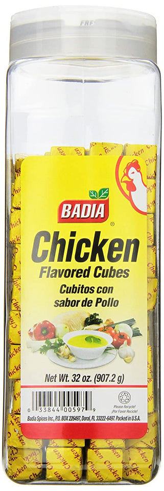Badia Chicken Bouillon Powdered Cubes, 32 Ounce