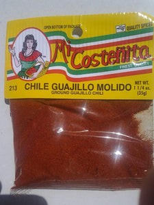 Ground Guajillo Chili Guajillo Chili Molido 1.25 Oz 1 Pack