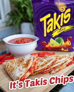 Takis Fuego Hot Chili Pepper & Lime Flavored Corn Snacks(Two 9.9 oz. Bag)