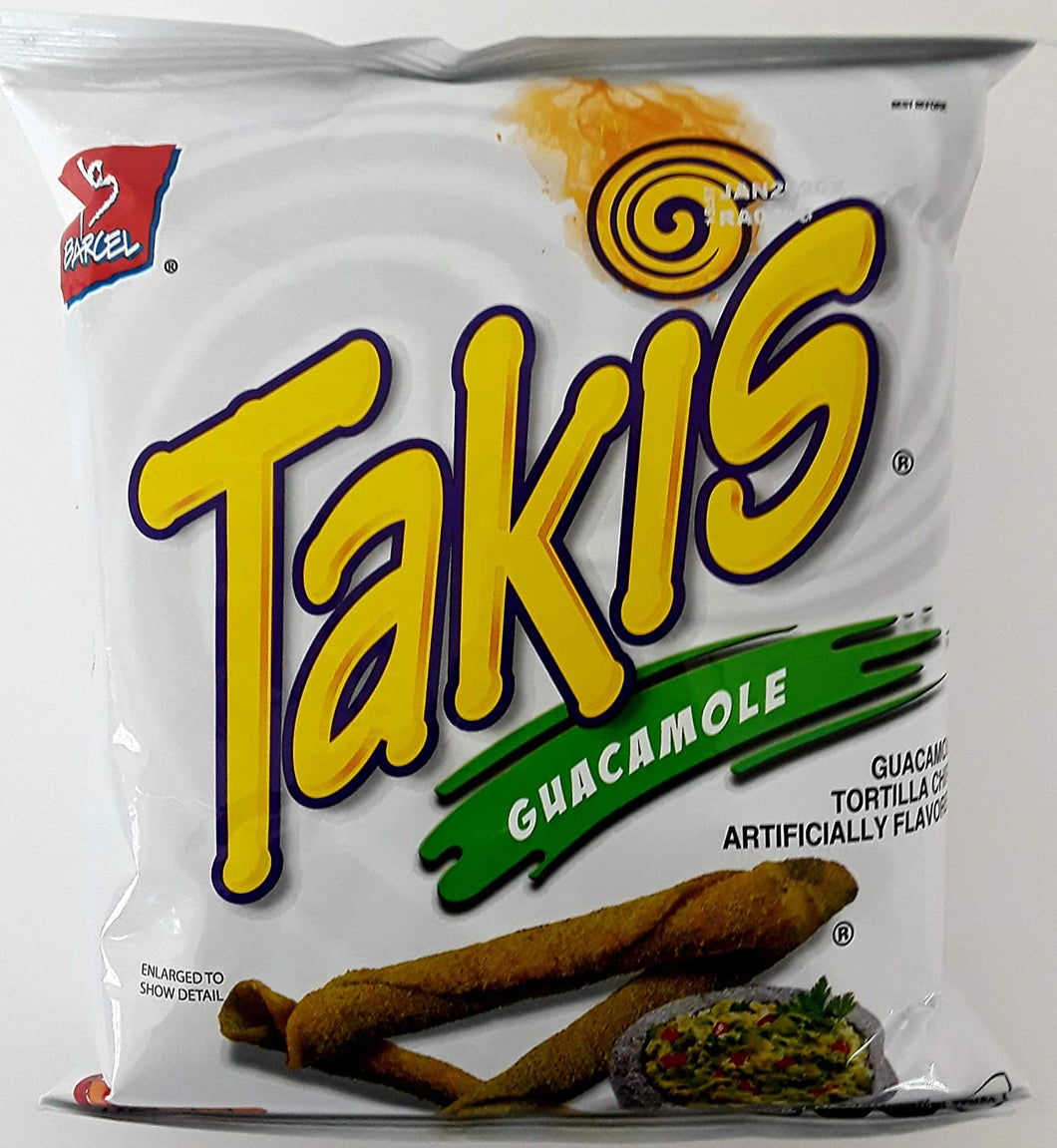Takis Guacamole 4 Oz Pack of 4