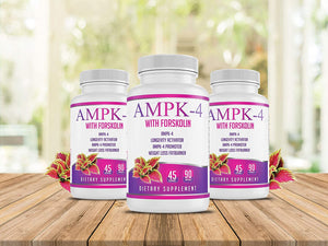 AMPK-4 Activator 90 capsules/45 Servings Boost Energy Promote Longevity Diet Weight Loss Slimmer Skinny Fatburner with Berberine and Forskolin Supports Metabolism