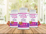 AMPK-4 Activator 90 capsules/45 Servings Boost Energy Promote Longevity Diet Weight Loss Slimmer Skinny Fatburner with Berberine and Forskolin Supports Metabolism