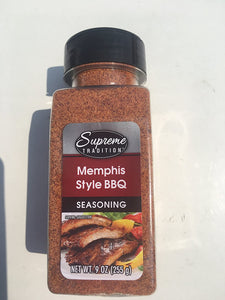 Memphis Style Barbecue Seasoning Bbq Spices,Made in Usa 9 oz