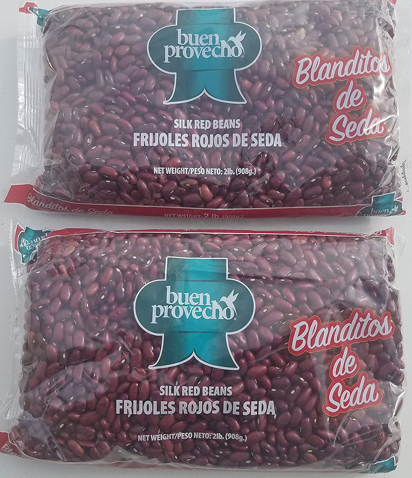 2 Bags Salvadorean Foods Red Beans Centroamericano Salvador (Frijol Rojo De Seda) 2 Pound