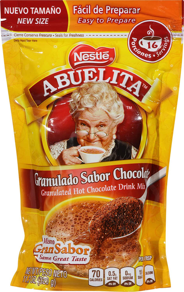 nestle Abuelita Granulated Hot Chocolate Drink Mix, 11.2 Ounce