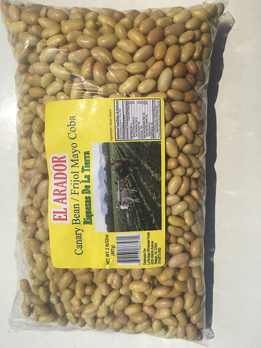 Peru Food Peruano Frijol Canario Mayo Coba Mayocoba Beans Beans 2 Pound Bag