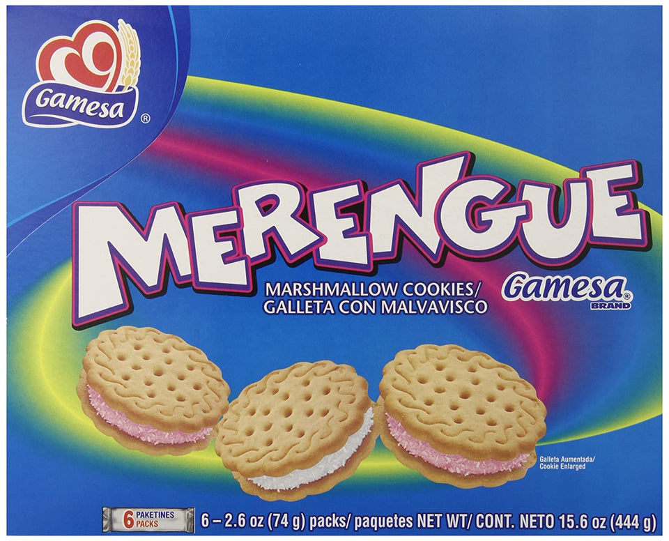 Gamesa Merengue Marshmallow Cookies, 15.5 Ounce