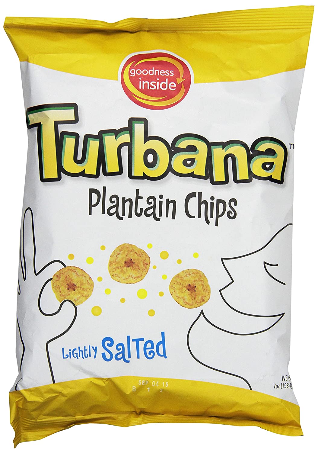 Turbana Plantain Chips, 7 Ounce