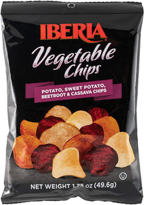 Iberia Vegetable Chips, 1.75 oz (Pack of 18)
