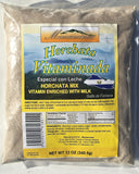 Horchata Vitaminada Especial Con Leche Horchata Mix Vitamin Enriched With Milk Product Of El Salvador 12oz