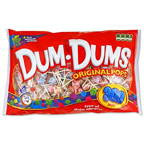 Spangler Dum Dum Pops Candy, 300-Count