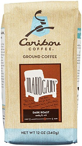 Caribou Coffee, Mahogany, 12 Ounce