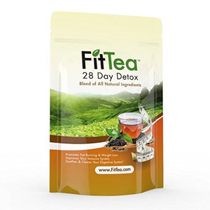 Fit Tea 28 Day Detox Herbal Weight Loss Tea Natural Weight Loss Body Cleanse and Appetite Control