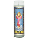 7 Days Candle Prayer to "The Divine Child Jesus" Baby Jesus Saint Candle: "Divino Nino Jesus" 8" Religious Candle with White Wax. Unscented Candle Made in the Usa